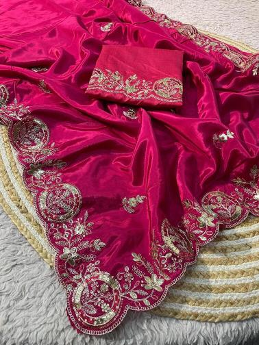 Vinayak gotafoil wholesale saree markets in india